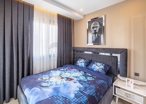 Двухкомнатная меблированная квартира в Махмутларе