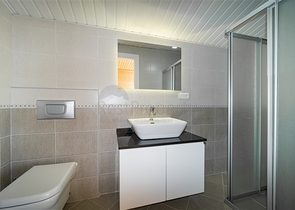 Вилла с панорамным видом на Средиземное море и горы в районе Бекташ