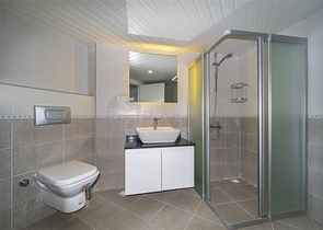 Вилла с панорамным видом на Средиземное море и горы в районе Бекташ