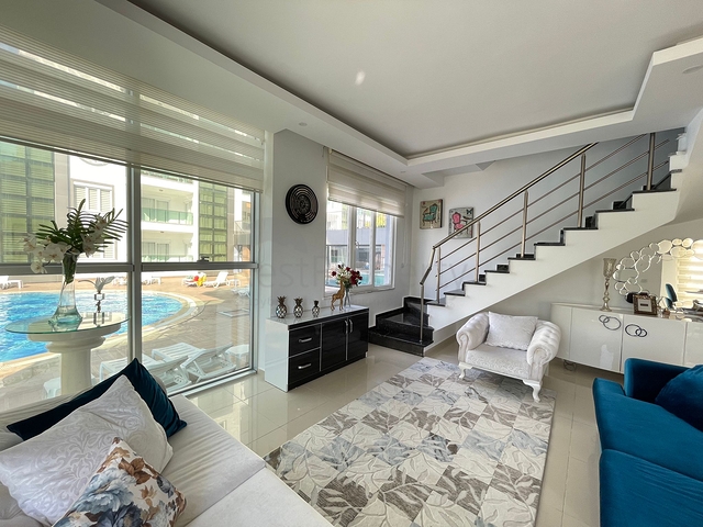 Садовый дуплекс 2+1 в районе Кестель