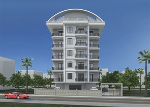 Квартира 1+1 в районе Махмутлар