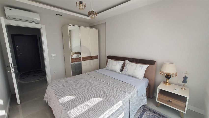 Меблированная квартира 2+1 в 50 м от моря 