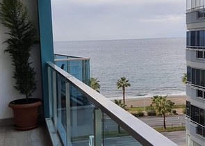 Меблированная квартира 2+1 в 50 м от моря 