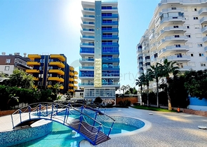 Меблированная квартира 2+1 в 50 м от моря 