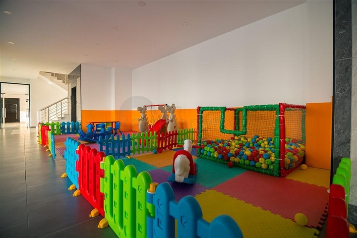 Меблированная двухкомнатная квартира в районе Махмутлар