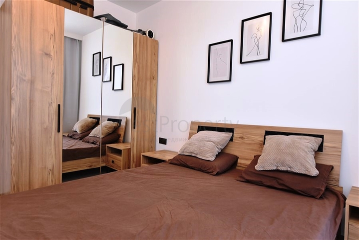 Меблированная двухкомнатная квартира в районе Махмутлар