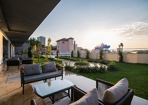 Меблированная двухкомнатная квартира в районе Махмутлар