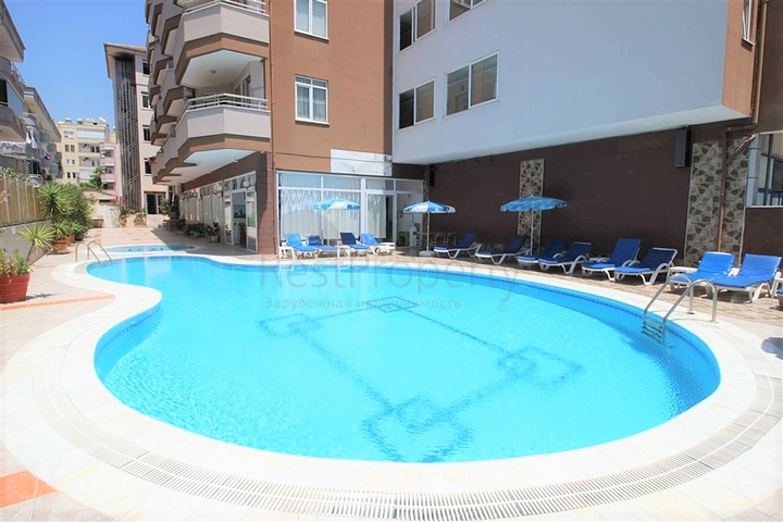 Квартира 1+1 в комплексе в районе Оба 