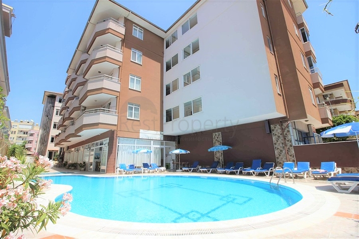 Квартира 1+1 в комплексе в районе Оба 