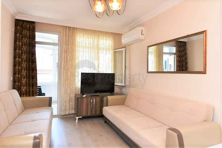 Квартира 1+1 в комплексе в районе Оба 