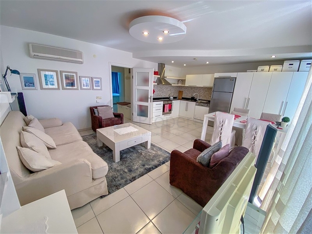 Дуплекс планировкой 2+1 в районе Конаклы