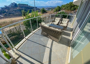 Дуплекс планировкой 2+1 в районе Конаклы