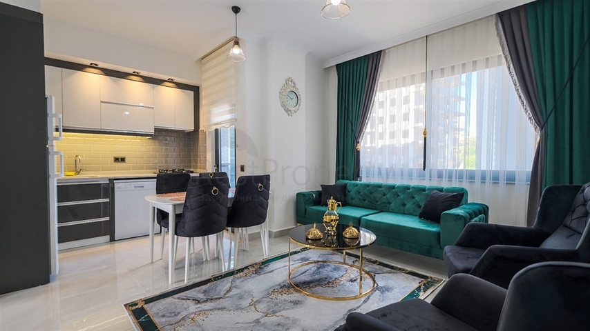 Квартира 1+1 в районе Махмутлар