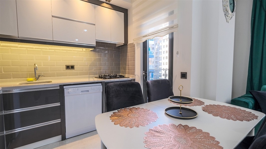 Квартира 1+1 в районе Махмутлар