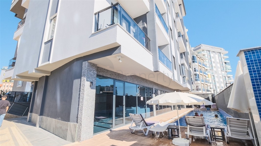 Квартира 1+1 в районе Махмутлар