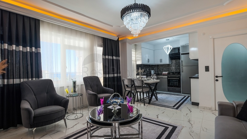 Апартаменты 2+1 в районе Махмутлар