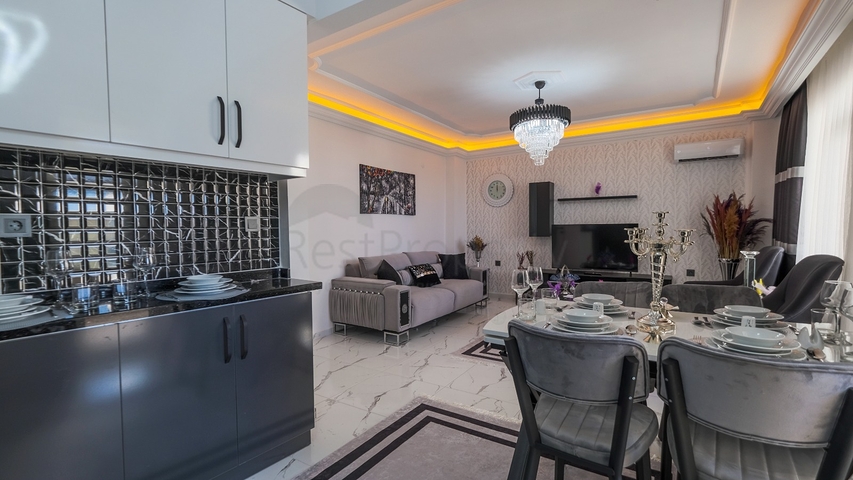 Апартаменты 2+1 в районе Махмутлар