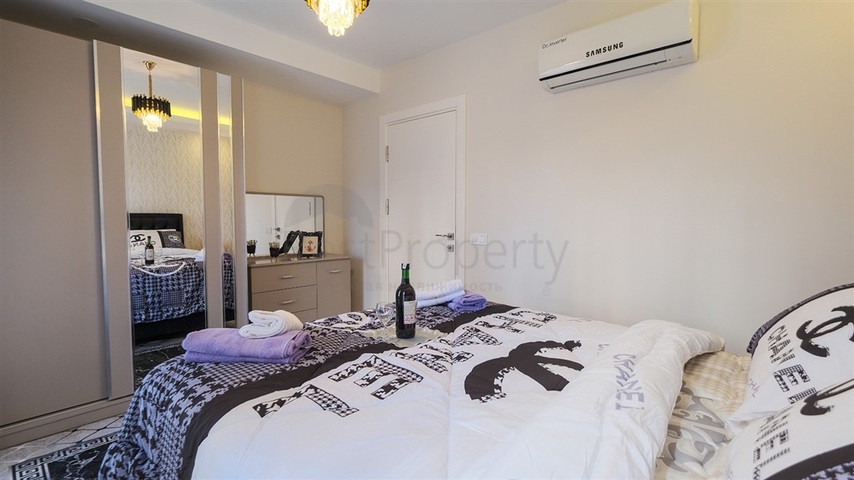 Двухкомнатная квартира в районе Махмутлар