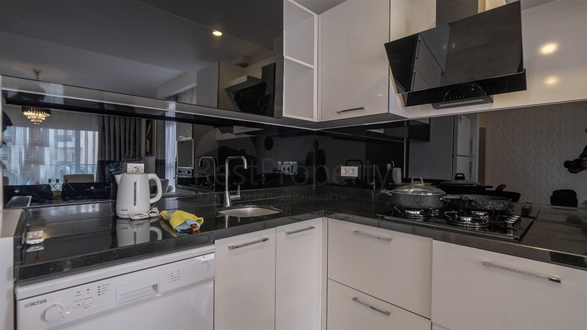 Двухкомнатная квартира в районе Махмутлар