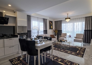 Двухкомнатная квартира в районе Махмутлар