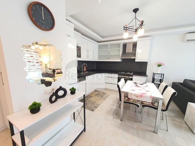 Меблированная квартира 1+1 в районе Оба