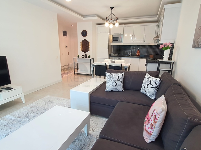 Меблированная квартира 1+1 в районе Оба