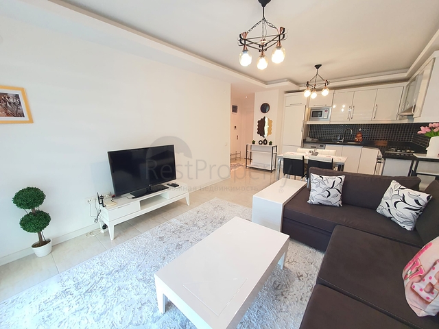 Меблированная квартира 1+1 в районе Оба