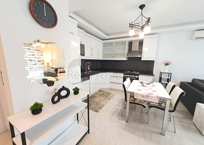 Меблированная квартира 1+1 в районе Оба