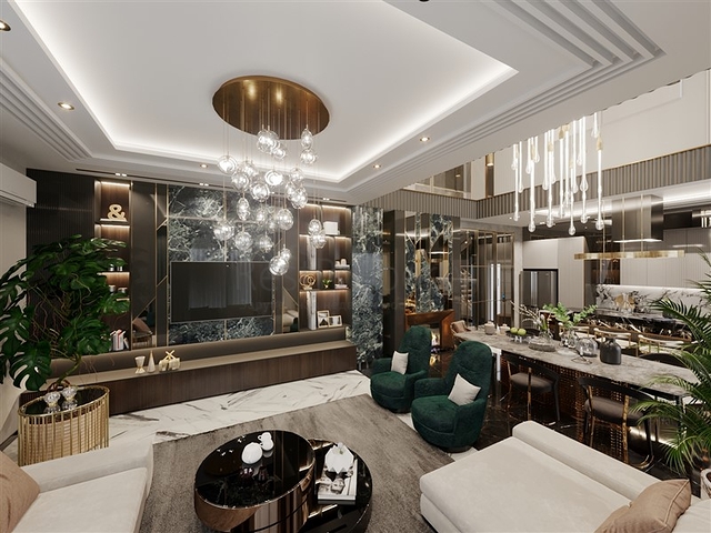 Видовые виллы под гражданство в Оба