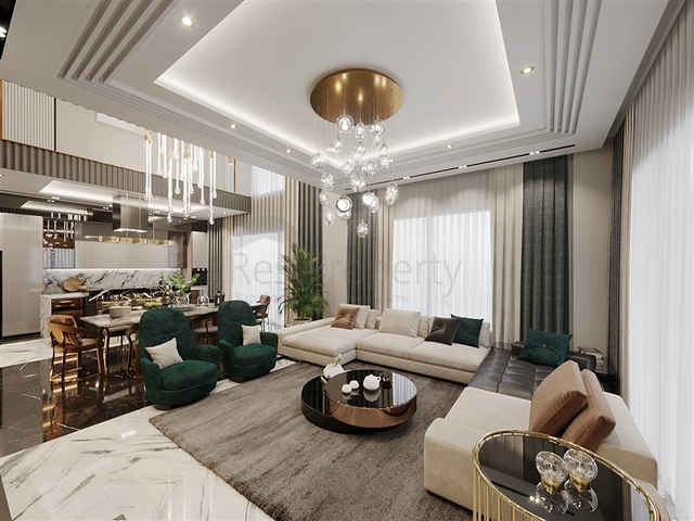 Видовые виллы под гражданство в Оба