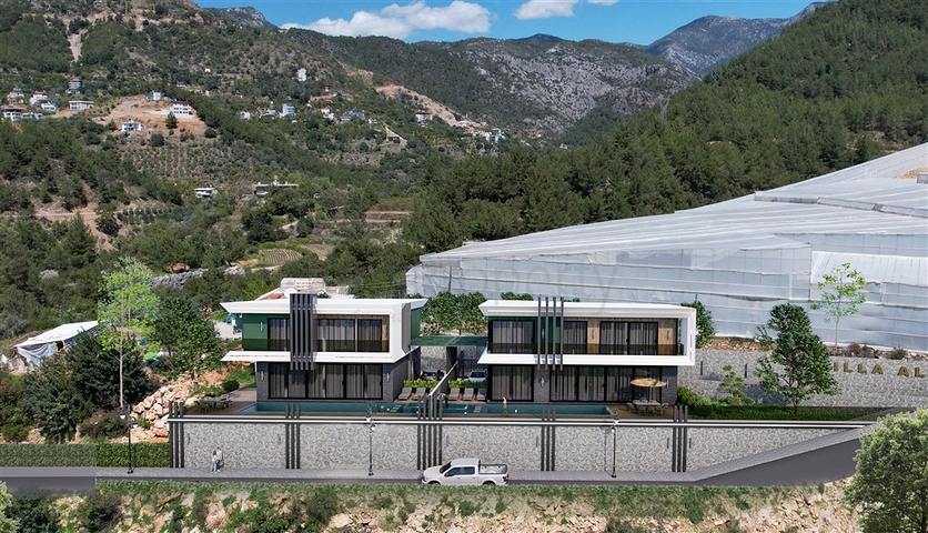 Видовые виллы под гражданство в Оба