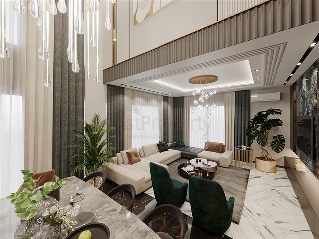 Видовые виллы под гражданство в Оба