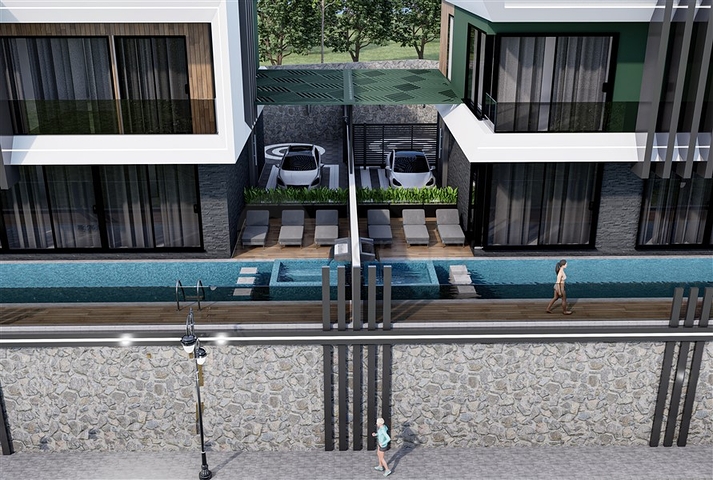 Видовые виллы под гражданство в Оба