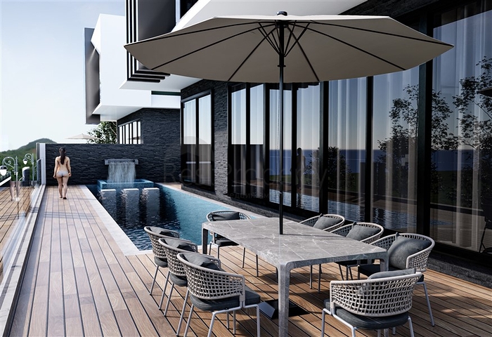 Видовые виллы под гражданство в Оба