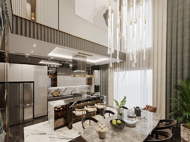 Видовые виллы под гражданство в Оба