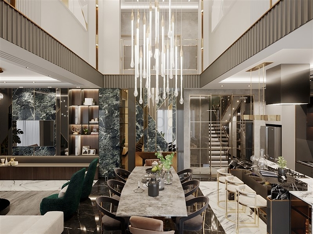 Видовые виллы под гражданство в Оба