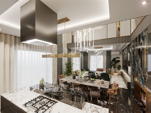 Видовые виллы под гражданство в Оба