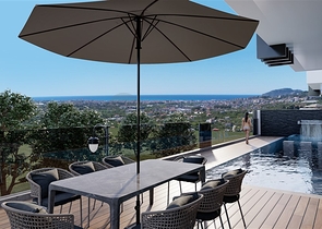 Видовые виллы под гражданство в Оба