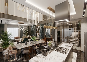 Видовые виллы под гражданство в Оба