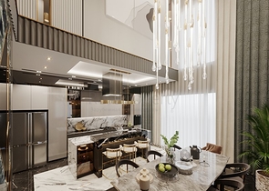 Видовые виллы под гражданство в Оба