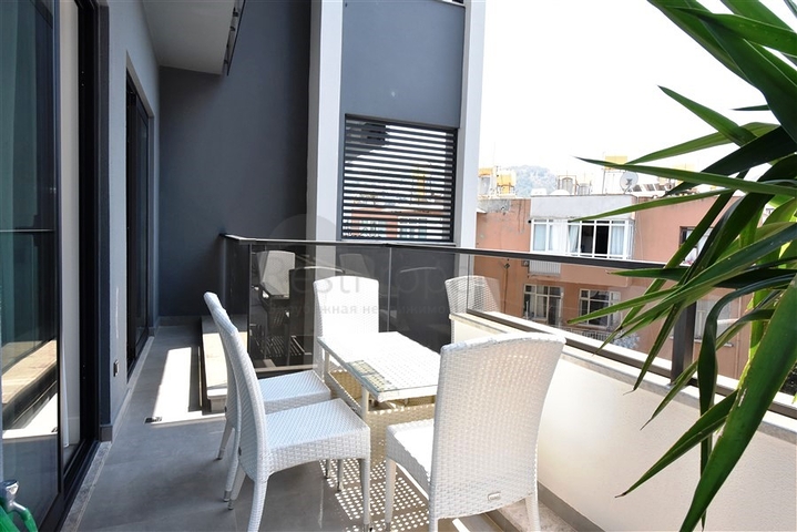 Стильная квартира 1+1 в районе пляжа Клеопатры