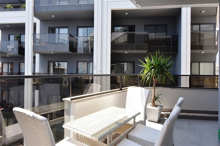 Стильная квартира 1+1 в районе пляжа Клеопатры