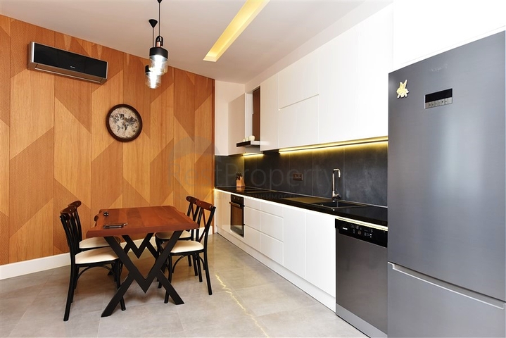 Стильная квартира 1+1 в районе пляжа Клеопатры