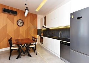 Стильная квартира 1+1 в районе пляжа Клеопатры