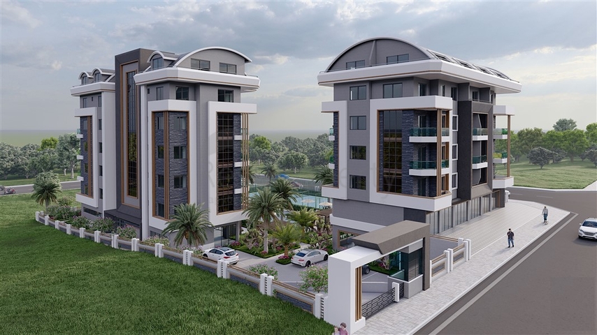 Инвестиционный проект в 400м от моря в районе Окурджалар