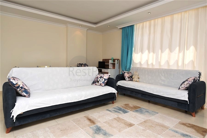 Двухкомнатная квартира в живописном районе Авсаллар