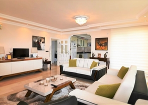 Вилла с видом на Средиземное море в районе Демирташ