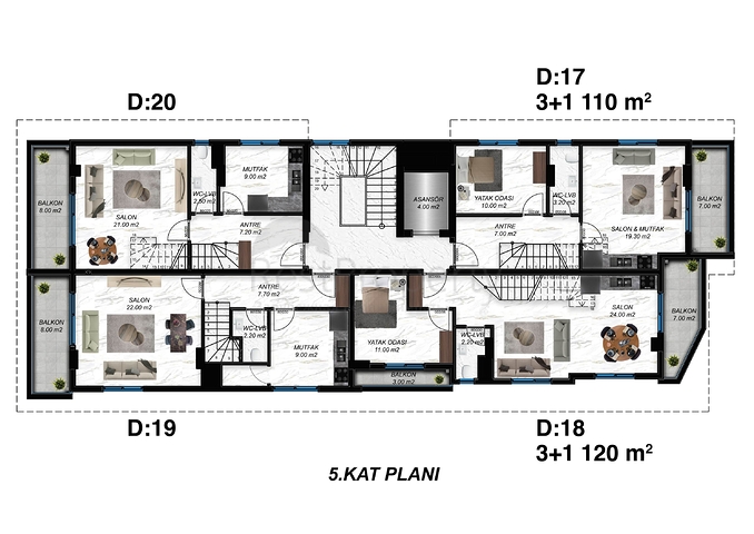 Выгодный инвестиционный проект в районе Клеопатра