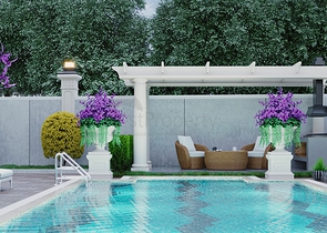 Вилла с видом на море 5+1 в районе Каргыджак