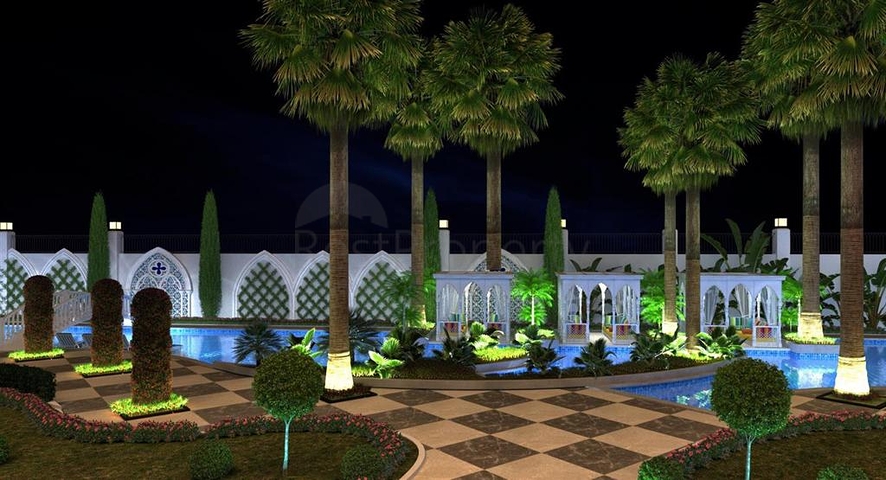 Квартира 2+1 в комплексе бизнес класса на Клеопатре